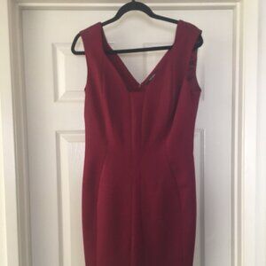 New Tahari Lined "Red Carpet" Dress - Extraordinary Fit (size 12)